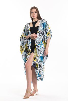  Sense KELEBEK DES Şifon Plaj Kimono | ELB33597