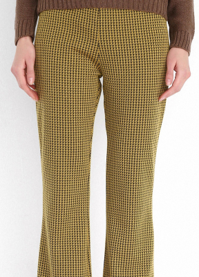  Hardal Desen Beli Lastikli Pantolon  | Pnt14230